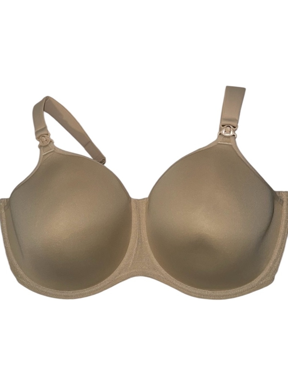 Anita Underwire Nursing Bra w Spacer Cups Nude Tan Women’s 40H 40DDDDD